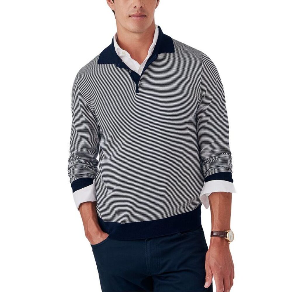 J.Mclaughlin Mens  Savona Merino Shirt
